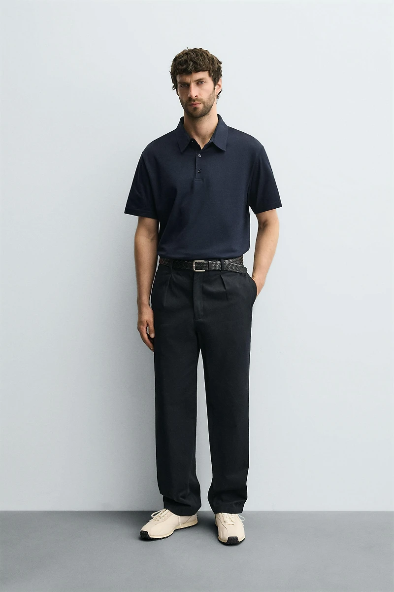 MERCERIZED FINISH POLO SHIRT