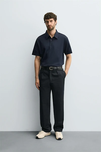 MERCERIZED FINISH POLO SHIRT