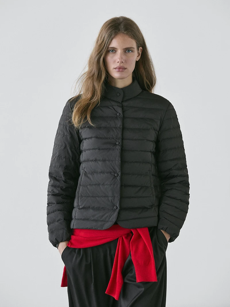 Veste matelassée en plumes