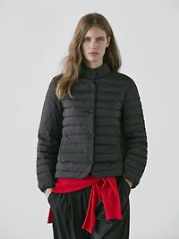 Veste matelassée en plumes