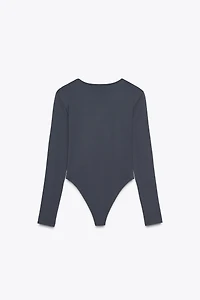 BASIC POLYAMIDE BODYSUIT