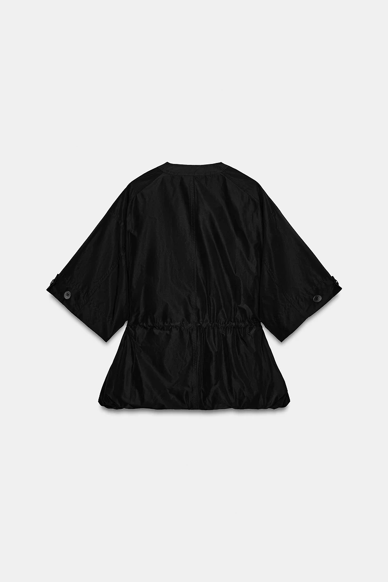 SHORT SLEEVE BALLOON PARKA