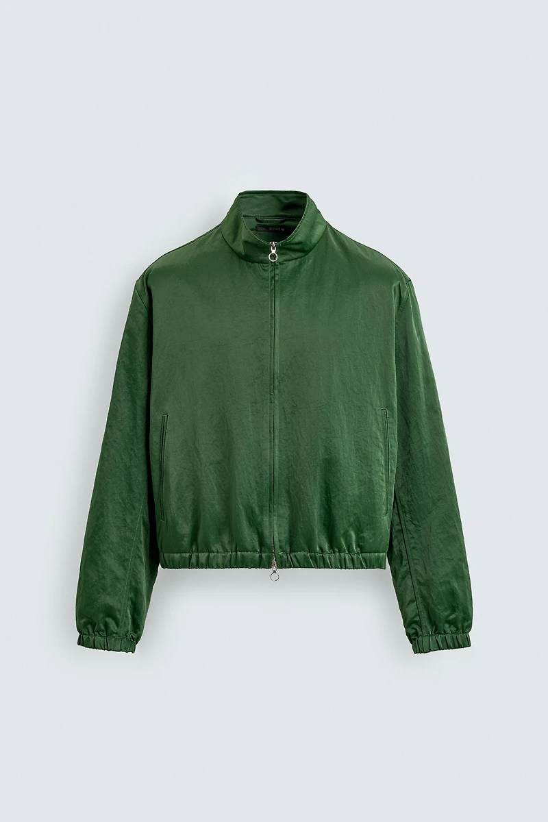 CROPPED FIT TECHNICAL JACKET