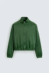 CROPPED FIT TECHNICAL JACKET