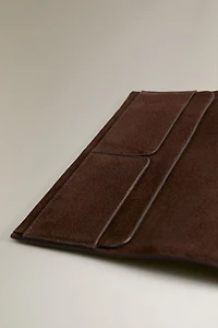 SUEDE LEATHER BOOK COVER