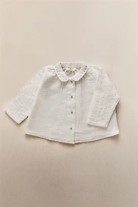 COTTON MUSLIN BABY SHIRT