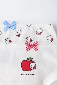1 1/2-6 YEARS / THREE-PACK HELLO KITTY © SANRIO UNDERWEAR