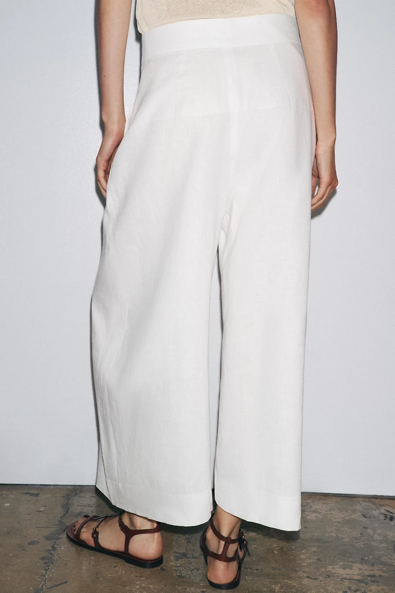 PANTALON VOLUME À PINCES ZW COLLECTION