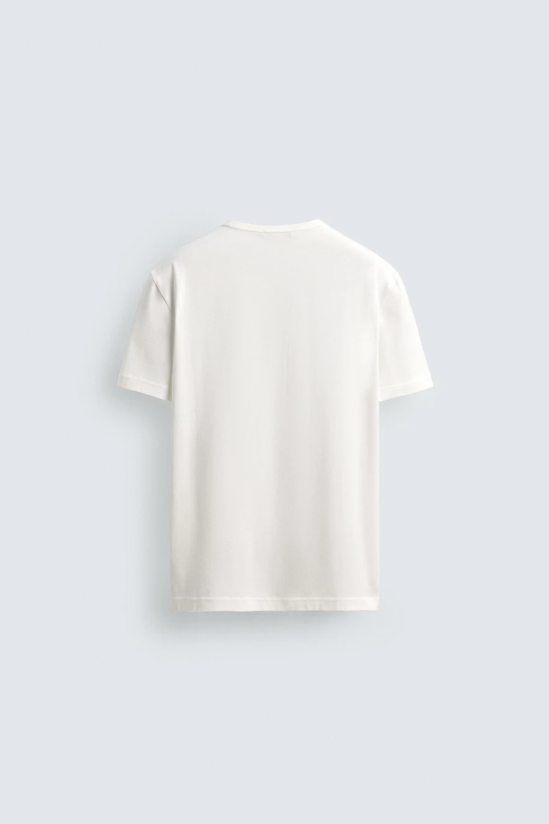 HENLEY NECK T-SHIRT