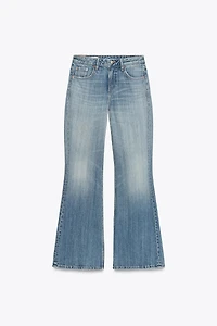 TRF LOW RISE FLARE JEANS