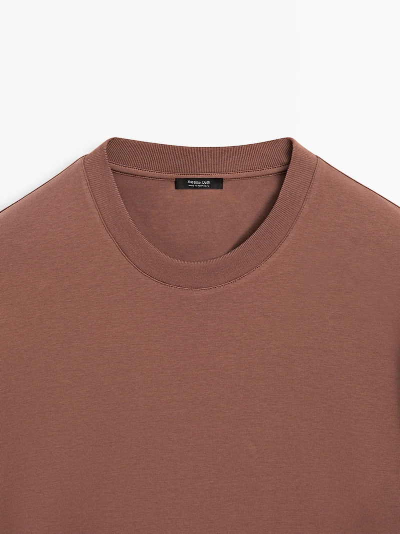 T-shirt medium weight 100 % coton