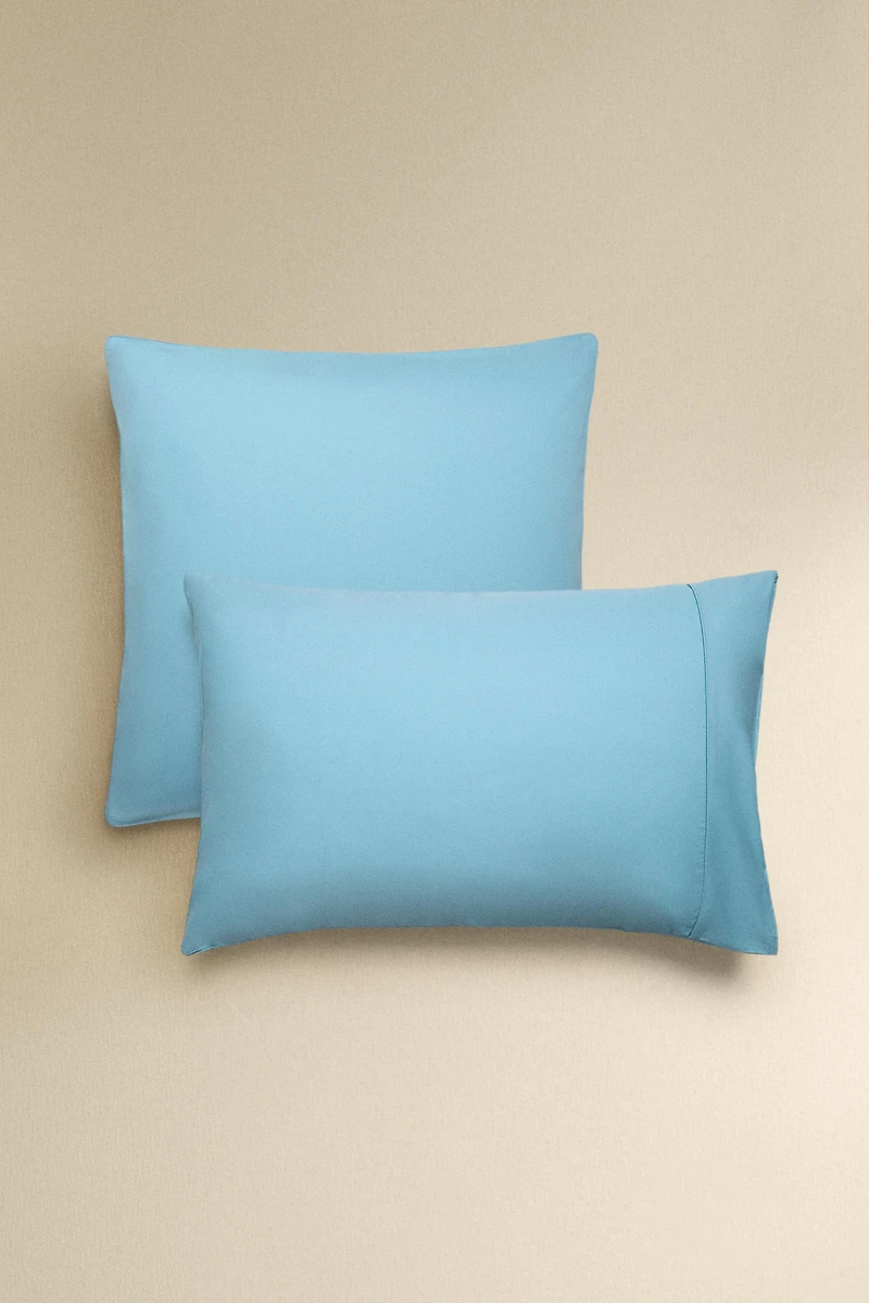 COTTON PERCALE PILLOWCASE (300 THREAD COUNT)