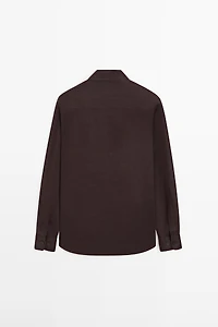 Chemise slim 100 % lin