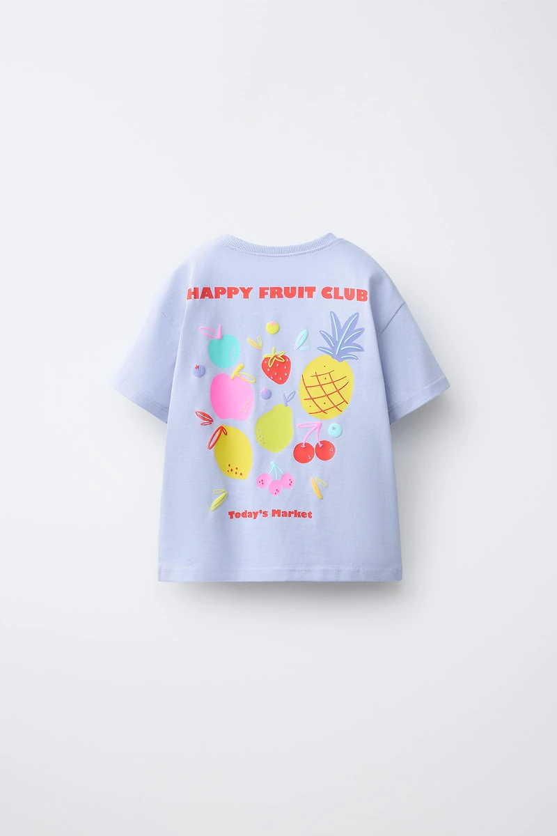 FLORAL PRINT T-SHIRT