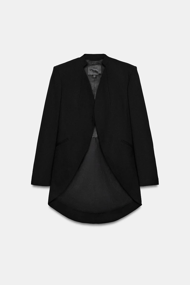 LIMITED EDITION ZW COLLECTION MINIMAL LONG BLAZER