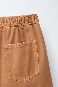 BALLOON SHORTS WITH DARTS