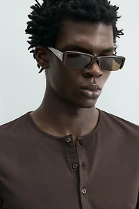 SLIM FIT HENLEY T-SHIRT