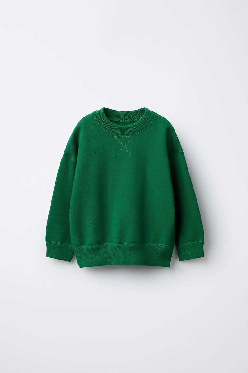 BASIC KNIT SWEATER