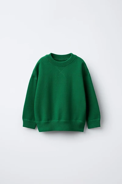 BASIC KNIT SWEATER