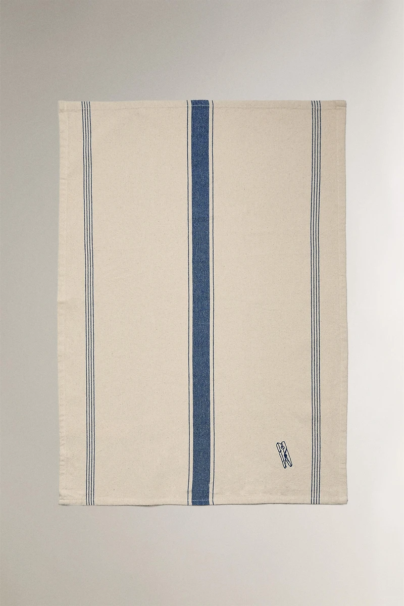 EMBROIDERED COTTON CLEANING KITCHEN TOWEL