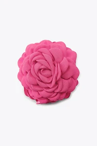 FLOWER FABRIC HAIR CLIP