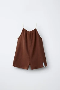PUKAS SURF TERRY CLOTH SHORT JUMPSUIT