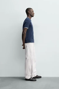 LINEN - COTTON T-SHIRT