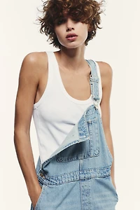 TRF DENIM OVERALLS