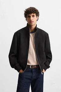 FAUX SUEDE JACKET
