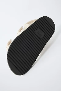 BUCKLED SANDALS