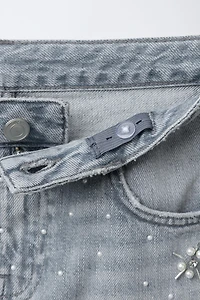 PEARL WIDE LEG JEANS