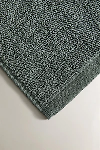 SET OF RICE STITCH COTTON HAND TOWELS (SET OF 3)