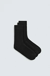 3-PACK STRUCTURE SOCKS