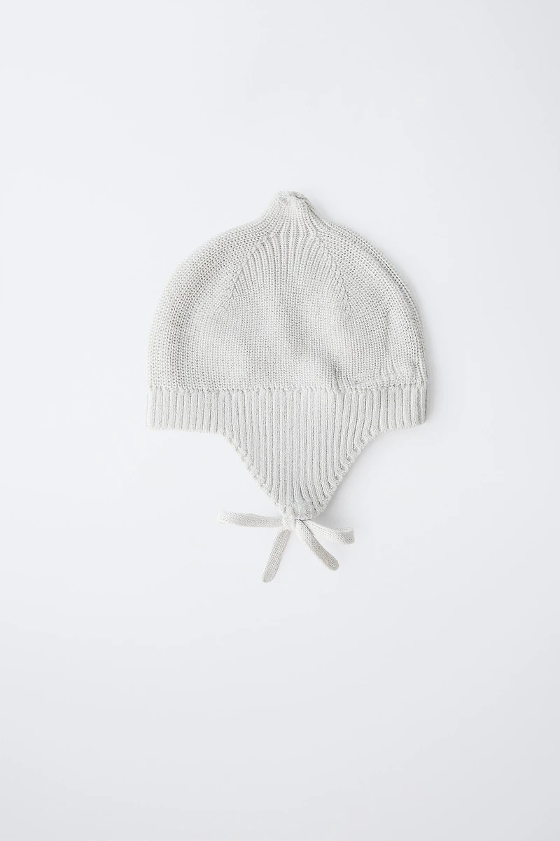 PEARL KNIT BONNET