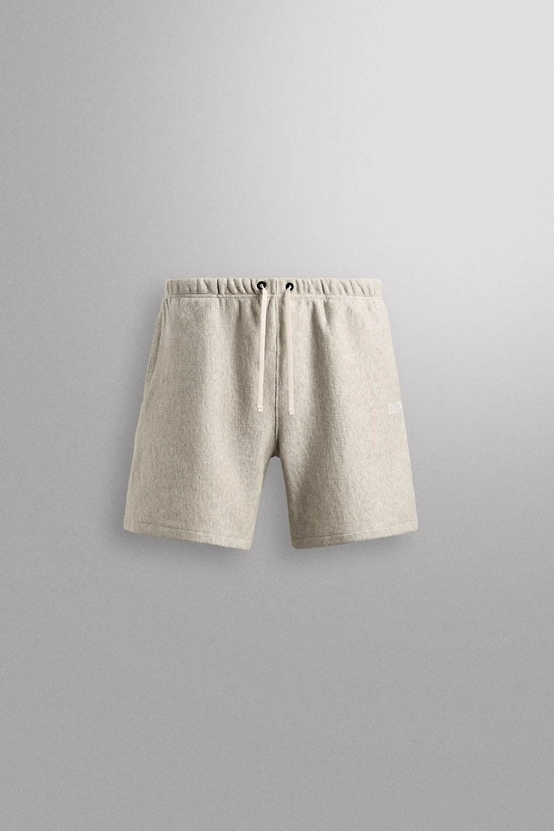 COTTON JOGGER BERMUDA SHORTS