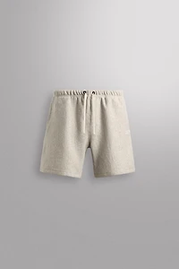 COTTON JOGGER BERMUDA SHORTS