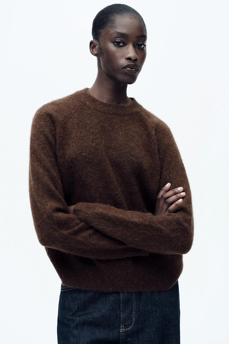 WOOL AND ALPACA SWEATER