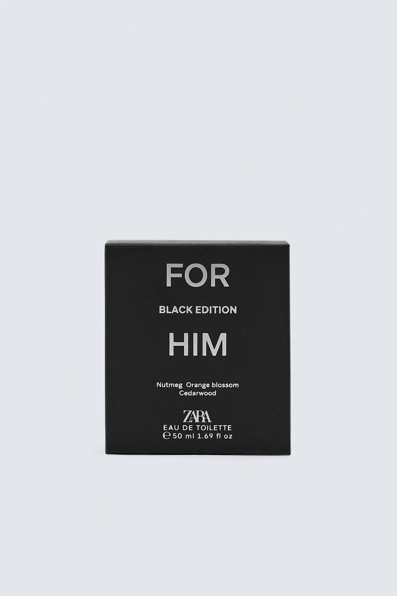 FOR HIM BLACK EDITION EDT 50 ML (1.7 FL. OZ)
