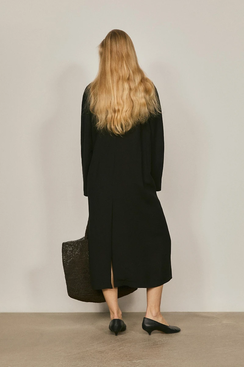 Long double-breasted trench coat - LIMITED EDITION