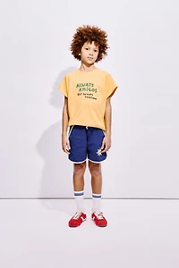 PRINTED TEXT T-SHIRT