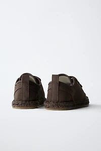 LACE-UP ESPADRILLES