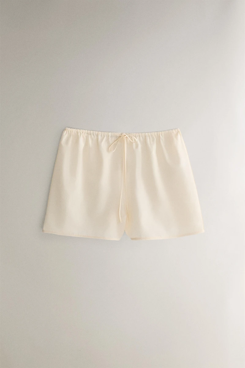 SILK COTTON SHORTS