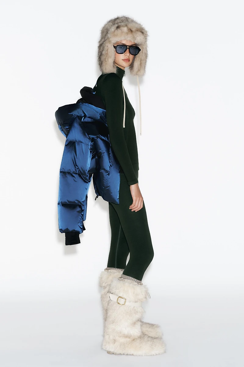 GILET SANS COUTURE AVEC LAINE MÉRINOS COLLECTION SKI