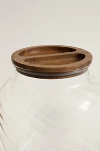 ACRYLIC AND WOOD DISPENSER