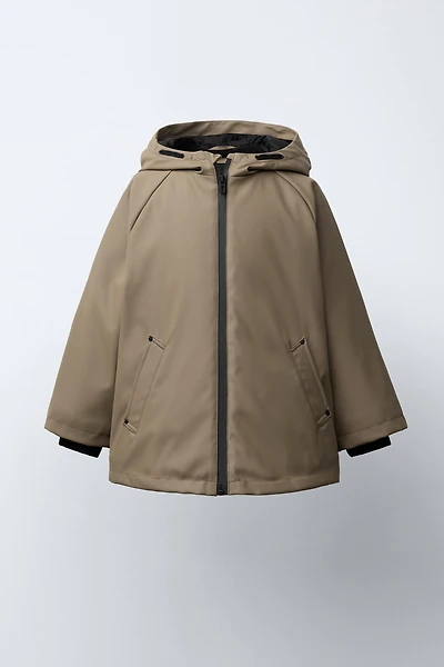 WATER RESISTANT RUBBERIZED RAINCOAT
