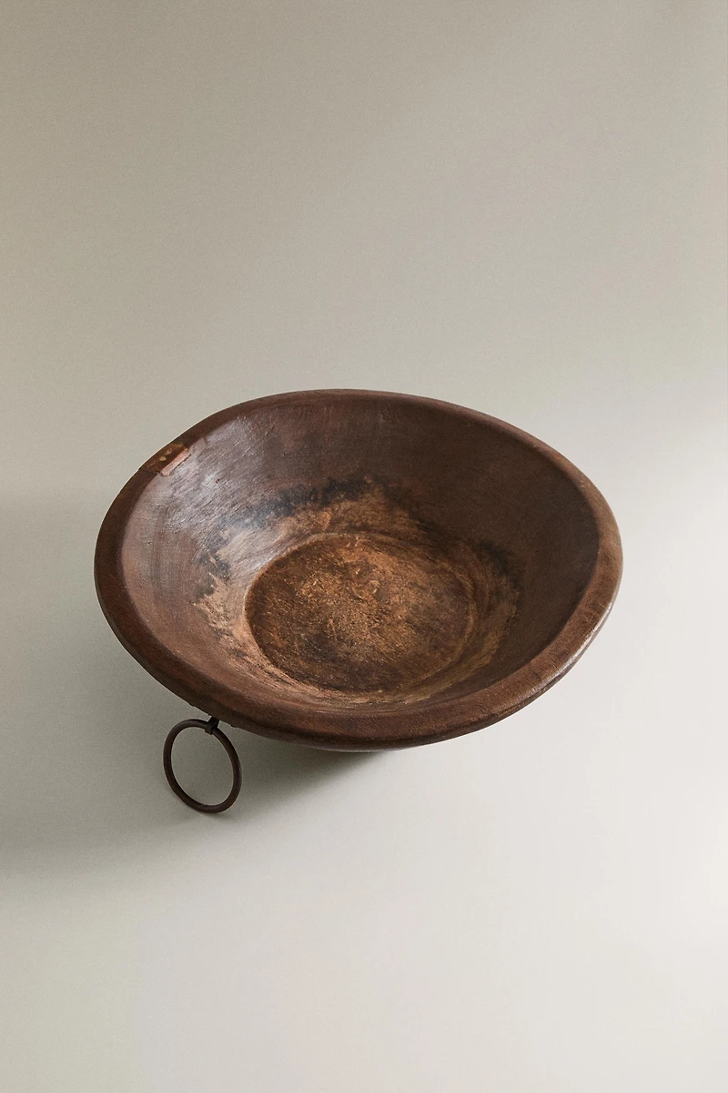 RUSTIC WOODEN SERVING DISH
