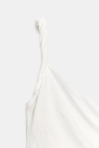 DRAPED MIDI DRESS