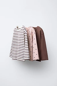 THREE-PACK OF PRINTED T-SHIRTS