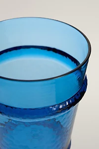 BLUE ACRYLIC TUMBLER