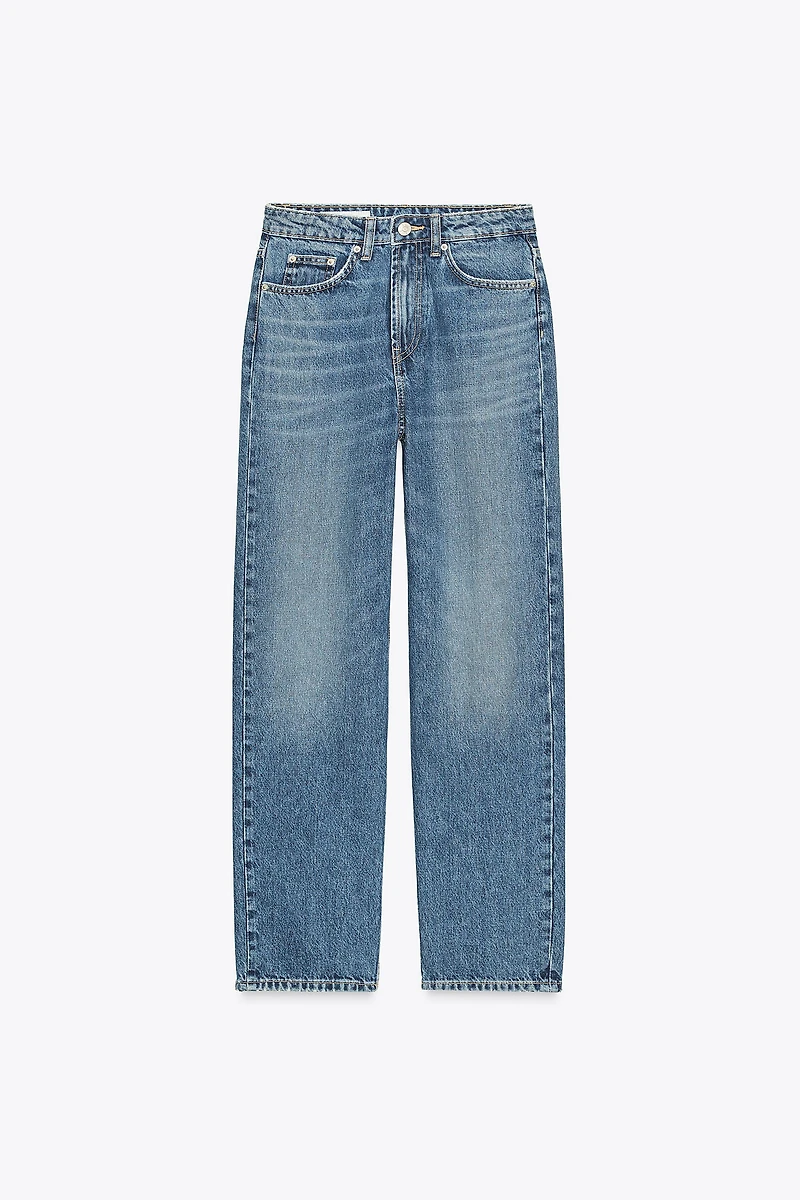 JEAN TRF MOM FIT TAILLE HAUTE